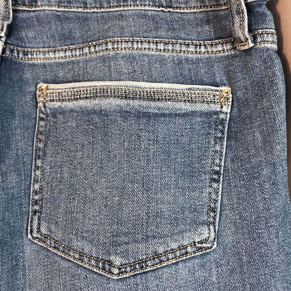 Lee Modern Series Women's Jeans mid-rise fit light wash embroidered size 14M - Picture 6 of 8